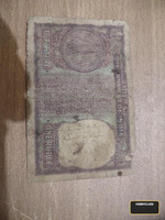 Vintage 1 Rupee Indian Banknote from 1975 - Image 2
