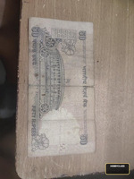 Vintage Indian 50 Rupees Banknote with Mahatma Gandhi Portrait - Image 2
