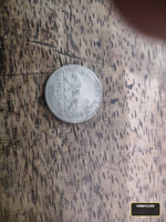 1947 India Quarter Rupee Coin Featuring George VI