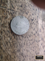 1947 India Quarter Rupee Coin Featuring George VI - Image 2