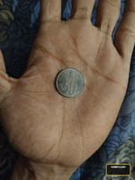 Indian 50 Paise Coin - 1996
