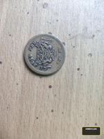 Antique Indian Coin Featuring Madhavrao Peshwa