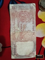 Vintage Indian 10 Rupees Banknote - Image 2