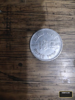 Vintage 1 Rupee Coin from India - Image 2