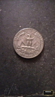1971 US Washington Quarter Dollar Coin - Image 2