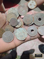 Collection of Vintage Coins from Various Countries