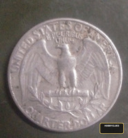 1967 US Washington Quarter Dollar Coin - Image 2