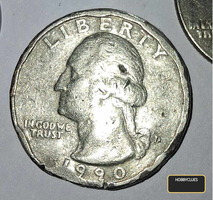 1920 US Washington Quarter Dollar Coin