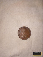 1936 India One Quarter Anna Coin - George V King Emperor - Image 2