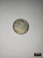 1918 One Rupee India Silver Coin - King George V