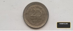 1960 India 25 Naye Paise Coin
