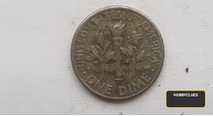 1995 D US Roosevelt Dime Coin - Image 2