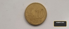 2002 Euro 10 Cent Coin