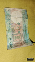 Old Indian Banknotes - 10 Rupees and 5 Rupees - Image 2