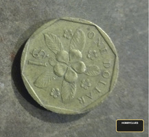1982 Singapore One Dollar Coin