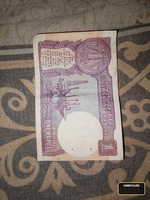 Vintage Indian One Rupee Banknote 1961 - Image 2