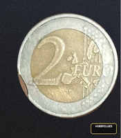 1999 2 Euro Coin with Floral Design - Image 2