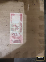 Vintage Indian 20 Rupees Banknote