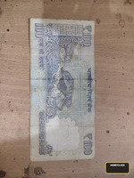 Old Indian 100 Rupees Banknote - Image 2