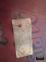 Old 10 Rupees Banknote from India
