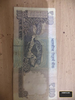 Old Indian 100 Rupees Banknote - Image 2