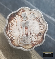 Vintage 2 Paise Coin from India