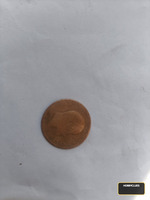 Old Copper Coin with Buffalo Design year 1907