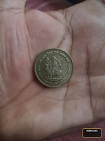 2012 Indian 5 Rupees Coin - Vaishno Devi Shrine Board Silver Jubilee