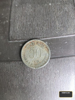 1976 India 50 Paise Coin