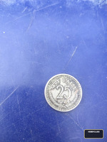 Vintage 25 Paise Coin from India, 1974