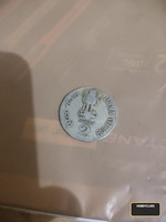 1992 Indian 2 Rupees Coin - National Integration Theme - Image 2