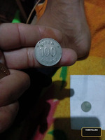 1986 South Korean 100 Won Coin