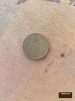 Indian 5 Rupees Coin - Image 2