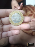 Indian 10 Rupees Bi-metallic Coin