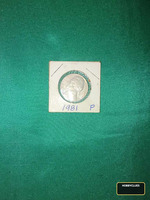 1981 -p nickel George Jefferson - Image 2