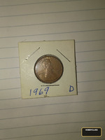 1969 _D Lincoln penny