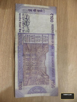 Indian 100 Rupees Banknote (2021 Series) - Image 2