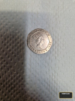 1988 Gibraltar 20 Pence Coin