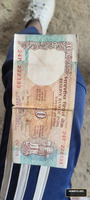 Old Indian 10 Rupees Banknote