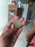 Indian 10 rupay coin