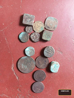 vintage coin of Indian ruler