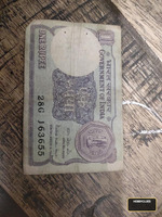 Old Indian 1 Rupee Banknote - Government of India