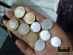 Mixed Indian Coin Collection – Commemorative Rupees and Paise - Image 2