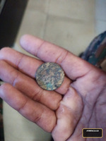 Worn Bimetallic Coin - Image 2