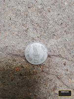 India 5 Rupees Indira Gandhi Commemorative Coin - Image 2