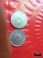 Thailand 5 Baht Coins 2538 (1995) King Bhumibol and Temple Design