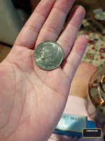 1976-D U.S. Bicentennial Quarter with Independence Hall