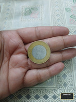 India 10 Rupees 2007 International Day of Non-Violence Coin