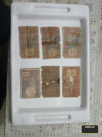 Old Indian Banknote Lot, Five Two Rupee and One One Rupee Note - Image 2