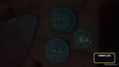 India Coin Lot: 1986 One Rupee, 10 Paise and 2 Paise